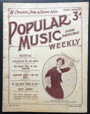 Popular Music and Dancing Weekly