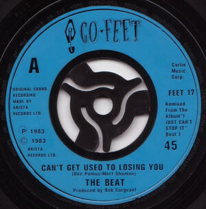 The Beat - Can't Get Used To Losing You (1983 Remix Version) 7 Inch Vinyl Single (7 Inch Record)