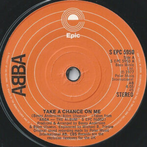 ABBA - Take A Chance On Me 7 Inch Vinyl Single (7 inch Record)